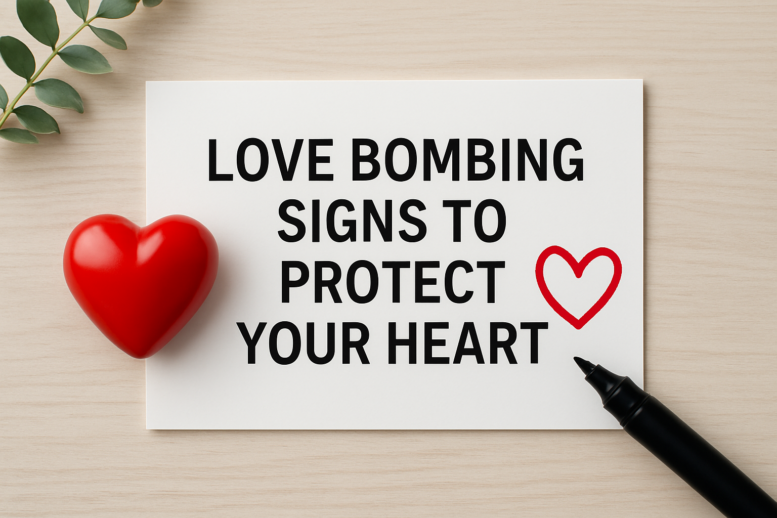 love bombing signs