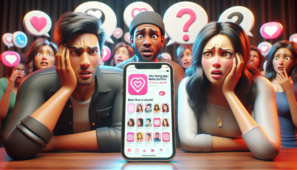 why dating apps make dating harder