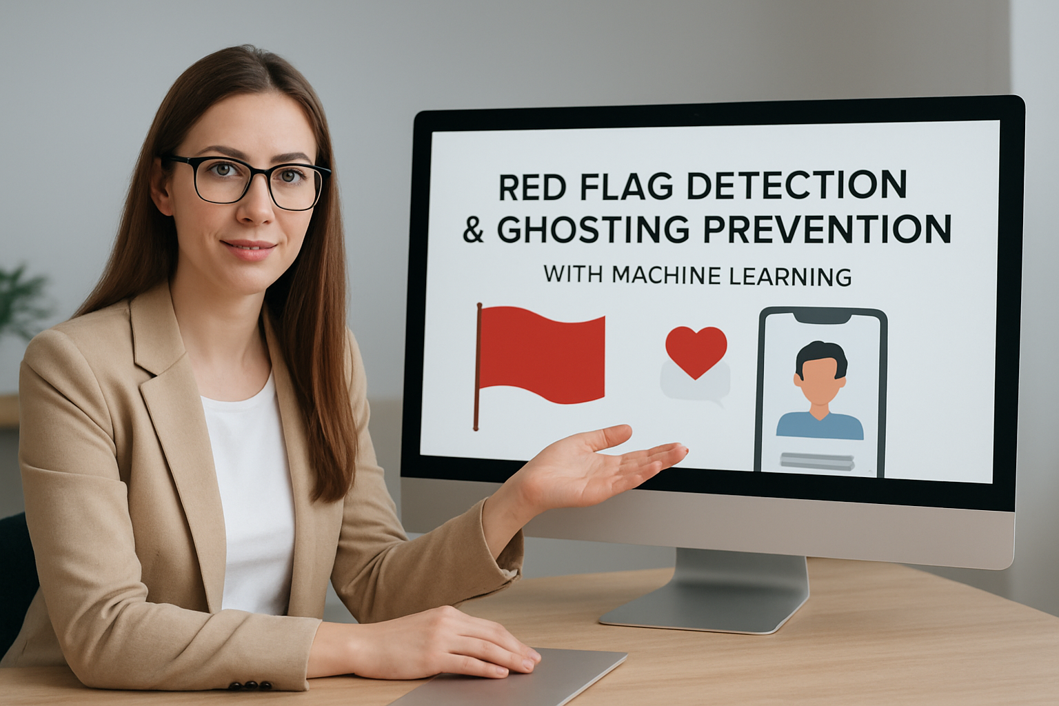dating automated red flag detection systems machine learning ghosting prevention features