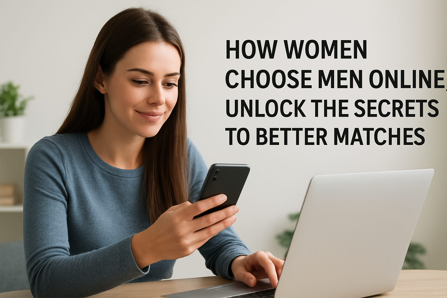 how women choose men online