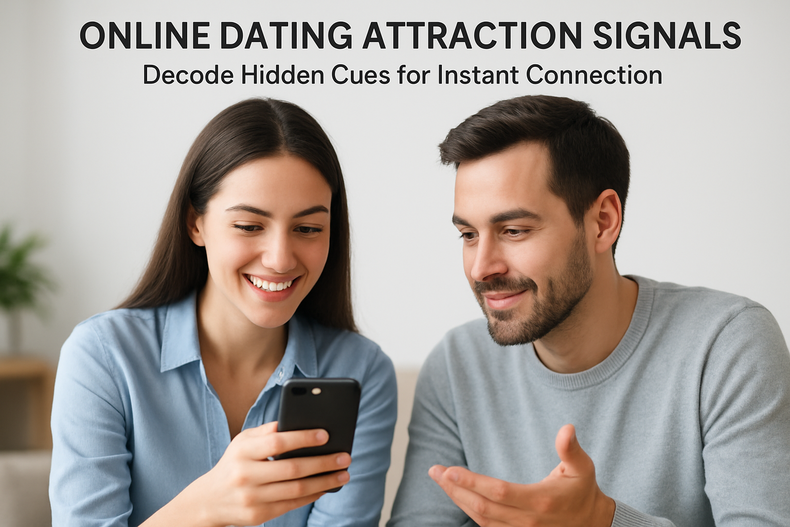 online dating attraction signals