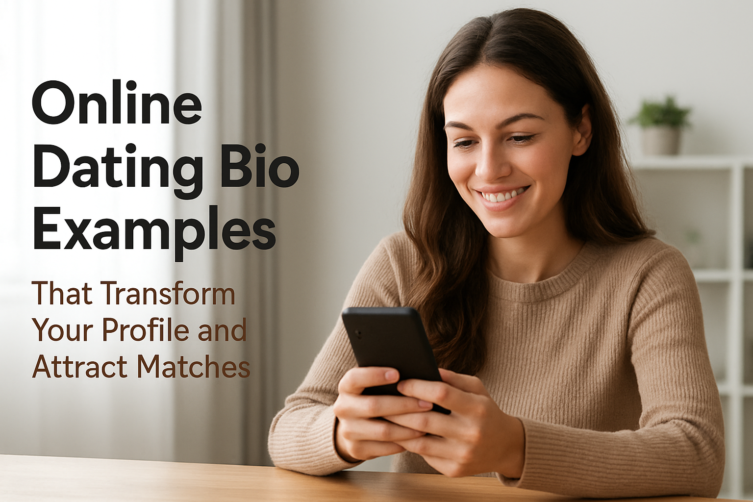 online dating bio examples