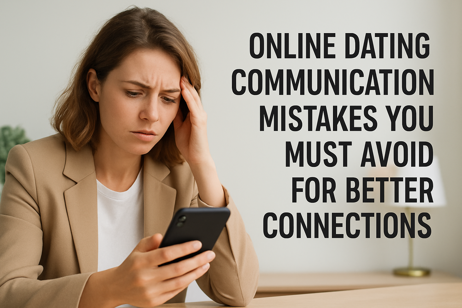 online dating communication mistakes