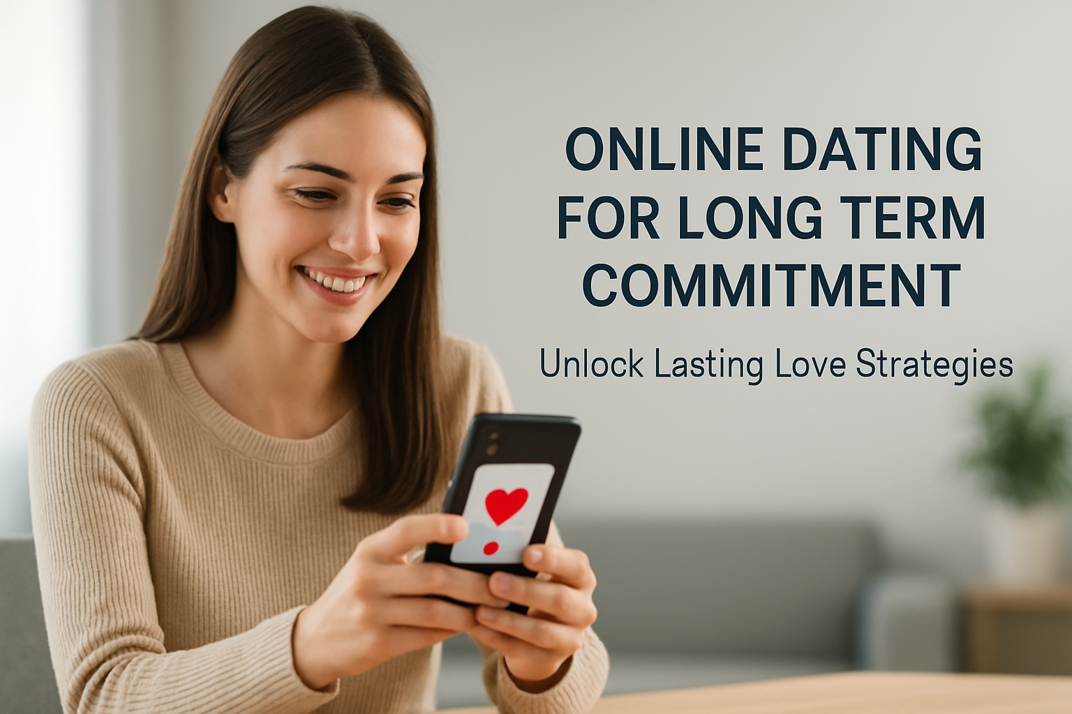online dating for long term commitment