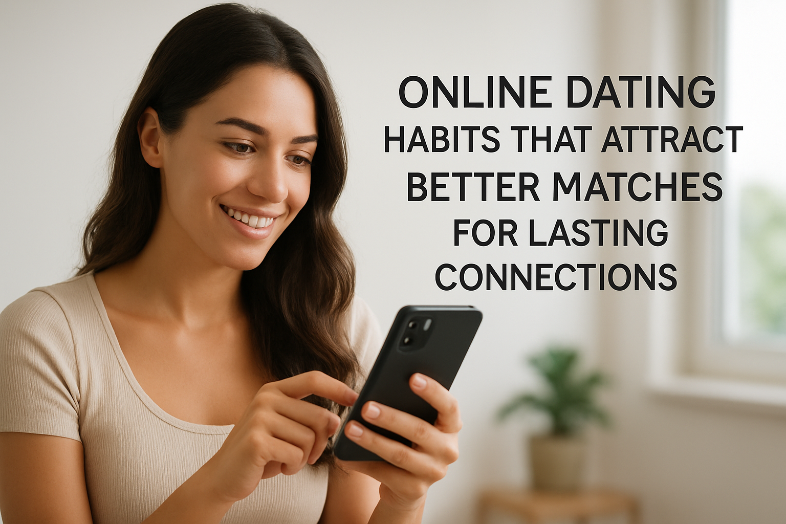 online dating habits that attract better matches