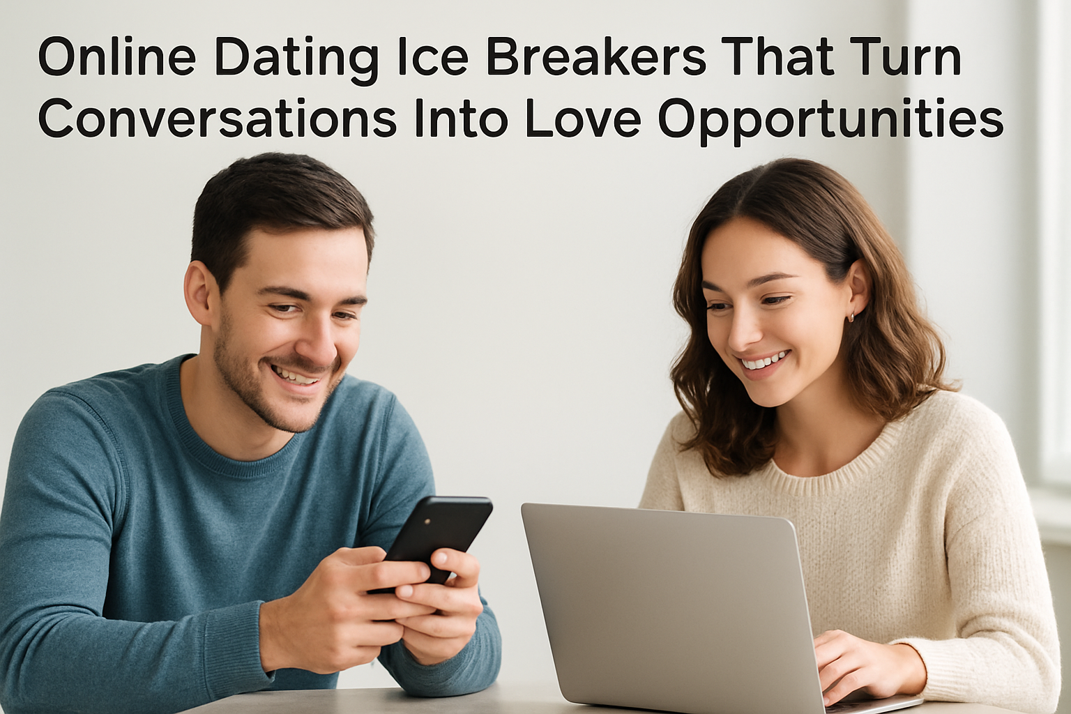 online dating ice breakers