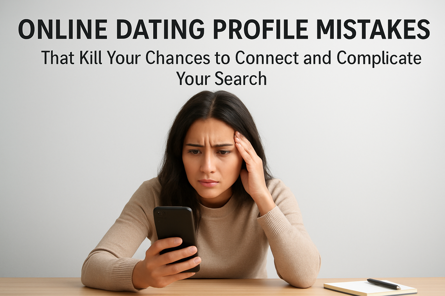 online dating profile mistakes