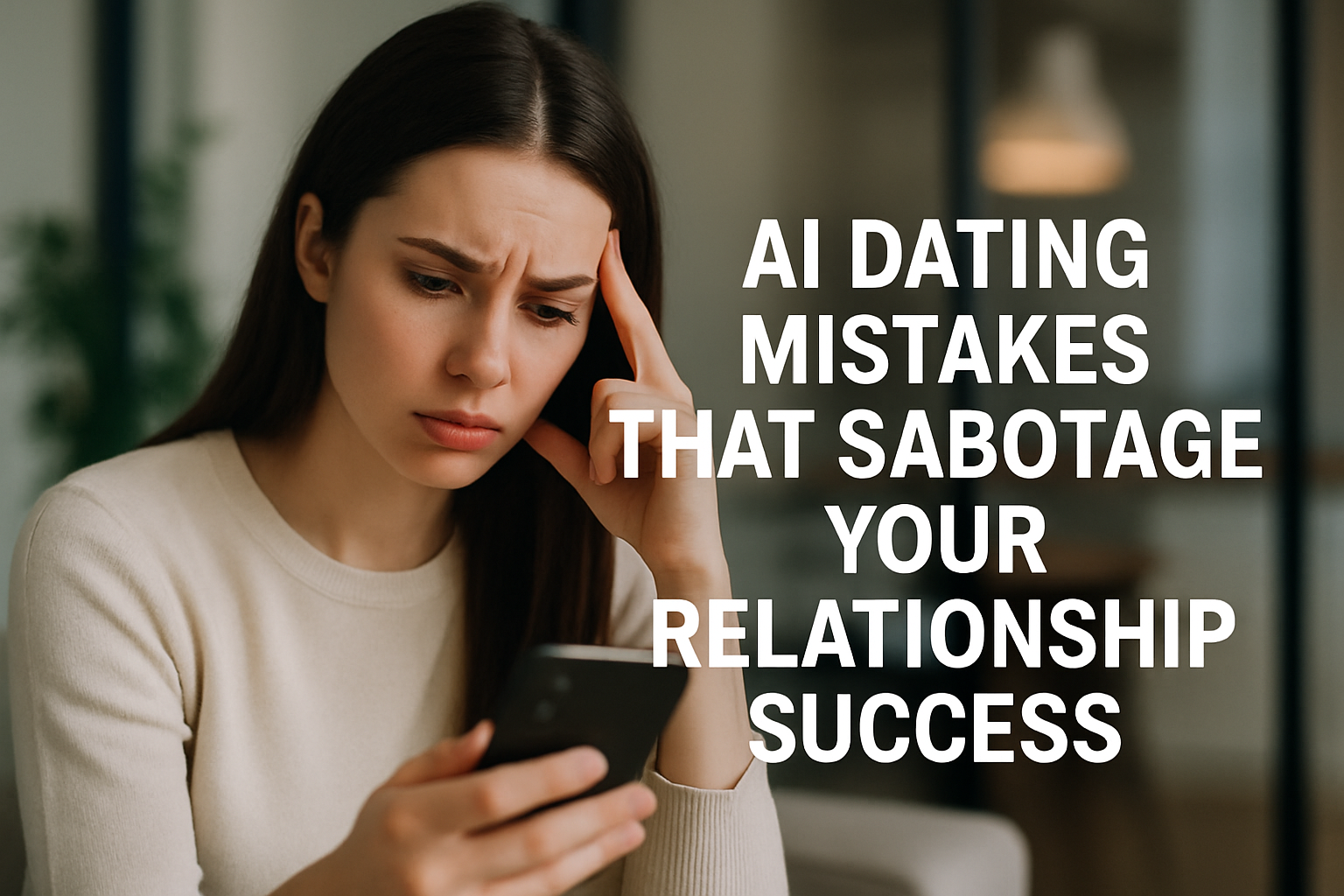 AI dating mistakes